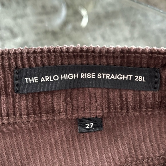 Aritzia Denim Forum The Arlo Brown New High Rise Ankle Length Jeans Sz 27 - Picture 12 of 15